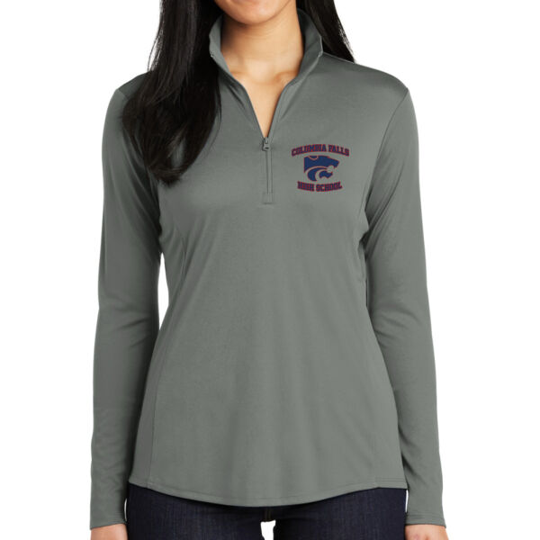 Ladies PosiCharge Competitor 1 / 4-Zip Pullover Thumbnail