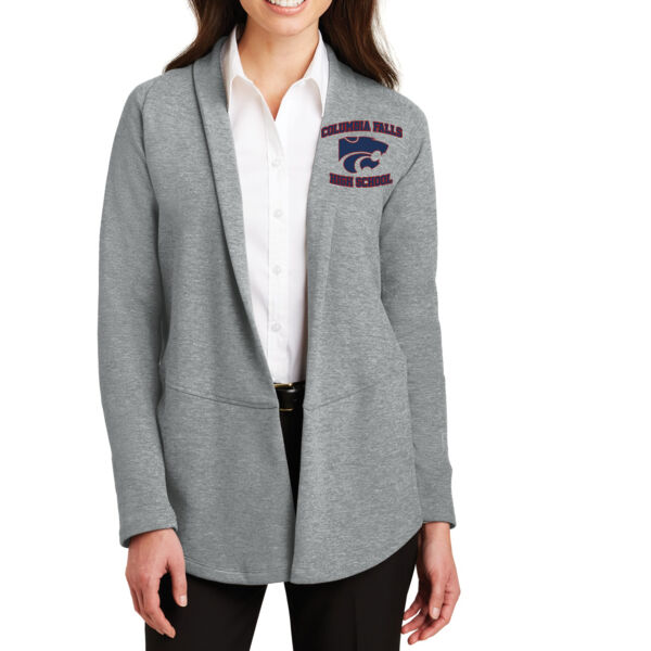 Ladies Interlock Cardigan Thumbnail