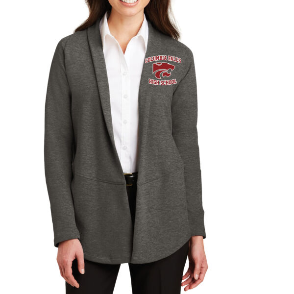 Ladies Interlock Cardigan Thumbnail